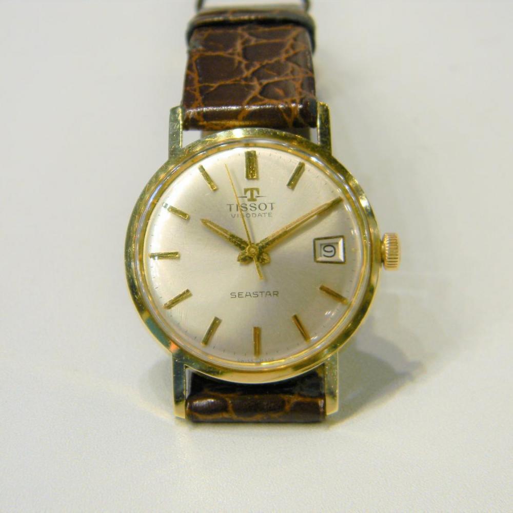 1960 s Tissot Gold Automatic Watch DB Gems